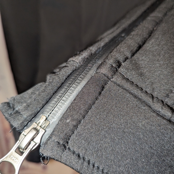 Three Stones Coat - Black Raincoat - Picture 7 of 9